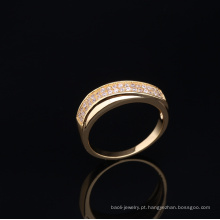 Atacado top jóias simples projetos anel de dedo de ouro